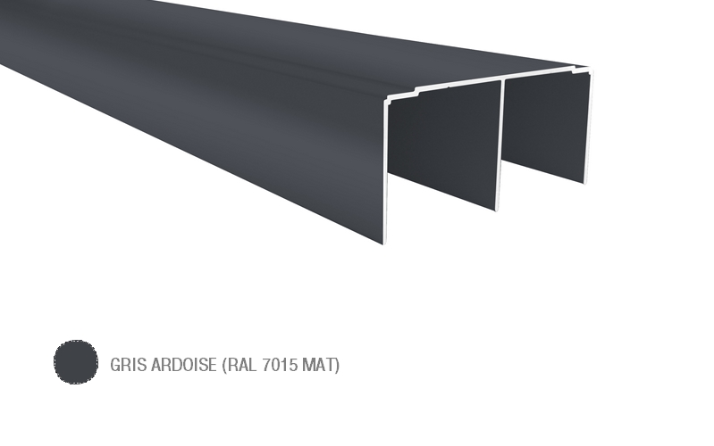 Rail haut coulissant