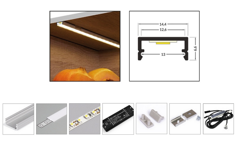 Pack LED toutes options prêt à poser